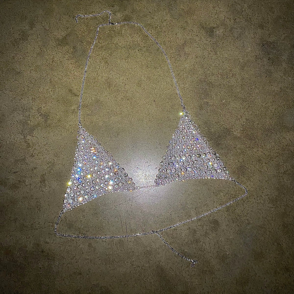 RHINESTONE BRALETTE