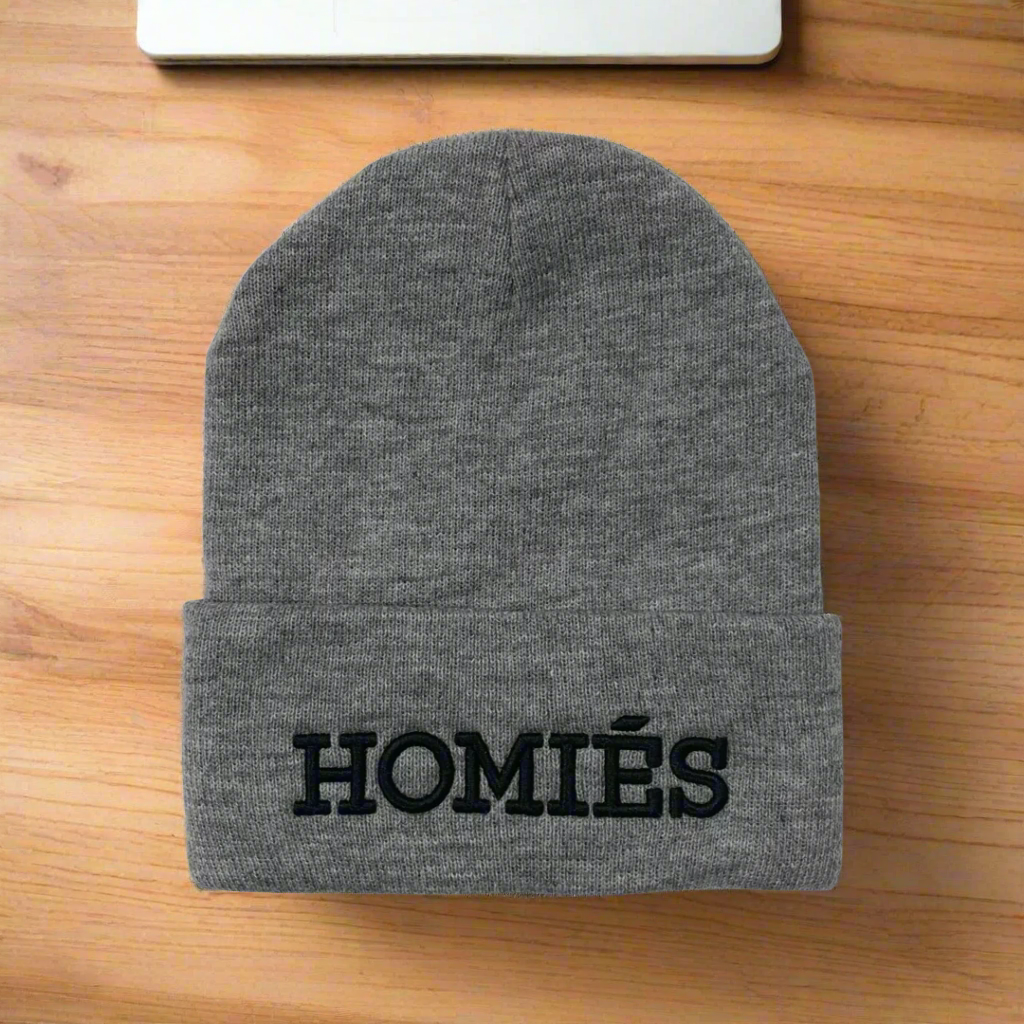 HOMIÉS GREY / BLACK BEANIE