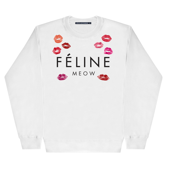 FELINE KISS SWEATSHIRT