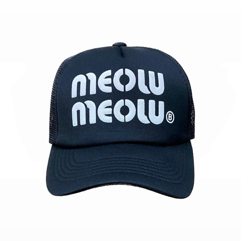 MEOW MEOW MESH TRUCKER HAT