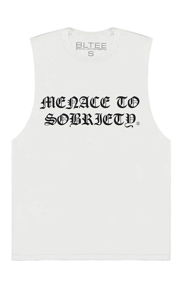 MENACE TO SOBRIETY MUSCLE TEE